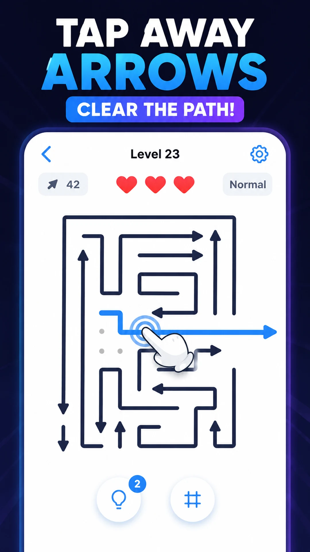 Arrow Escape Puzzle Game screenshot